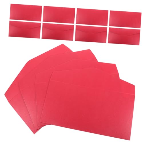 Angoily 25 Stück Teiliges Rote Einladungskarten Umschläge Dekorative Blanko Umschläge aus Mildem für Hochzeiten Geburtstagsfeiern und Feste Angoily 25 Stück Teiliges Rote Einladungskarten Umschläge Dekorative Blanko Umschläge aus Mildem für Hochzeiten Geburtstagsfeiern und Feste von Angoily