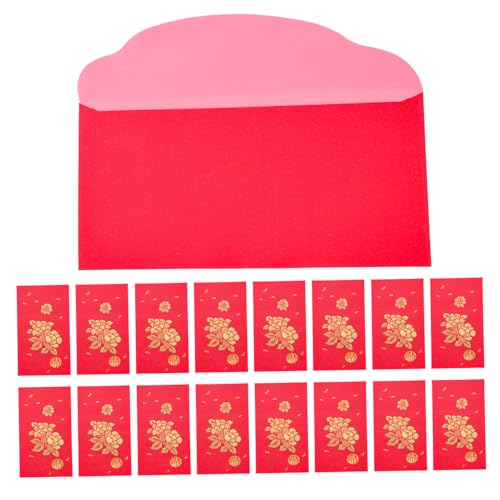 Angoily 25 Stück Teiliges Rote Umschläge aus Papier Traditionelle Chinesische Geldumschläge für Hochzeit und Neujahr Wiederverwendbar ohne Kleber Elegant Gestaltete Geldgeschenkumschläge Angoily 25 Stück Teiliges Rote Umschläge aus Papier Traditionelle Chinesische Geldumschläge für Hochzeit und Neujahr Wiederverwendbar ohne Kleber Elegant Gestaltete Geldgeschenkumschläge von Angoily