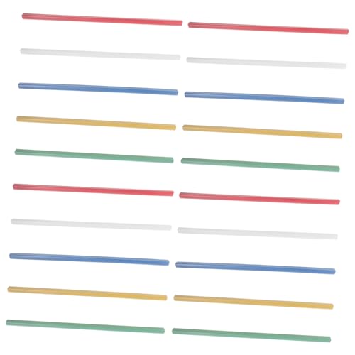 Angoily 25 Stück Teiliges für Letter Papier Flexible Klemmschienen für Berichte und Präsentationsmappen Bunte Bindestangen für Schule Büro und Professionelle Dokumentenorganisation von Angoily
