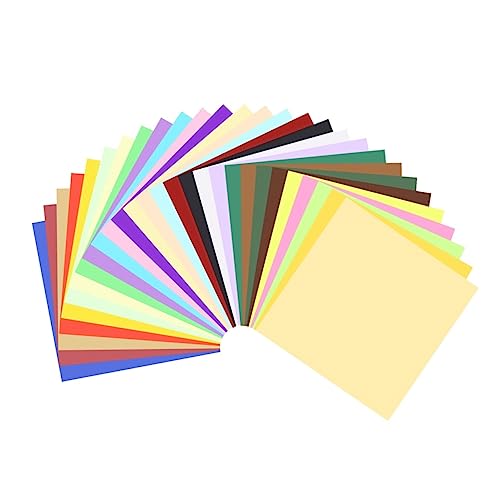 Angoily 250 Stück Origami Papier Handwerkspapier für DIY Spiele Faltpapier für Kindergarten Farben für Bastelprojekte und Aktivitäten von Angoily