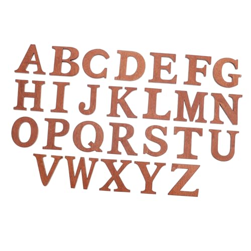 Angoily 26 Stück Braune Holzbuchstaben Wand Planke Dekorationen Briefe klein für scrapbbok dekoration party rätsel spiele Buchstabenausschnitt aus Holz DIY-Alphabet-Verzierungen Coffee Angoily 26 Stück Braune Holzbuchstaben Wand Planke Dekorationen Briefe klein für scrapbbok dekoration party rätsel spiele Buchstabenausschnitt aus Holz DIY-Alphabet-Verzierungen Coffee von Angoily