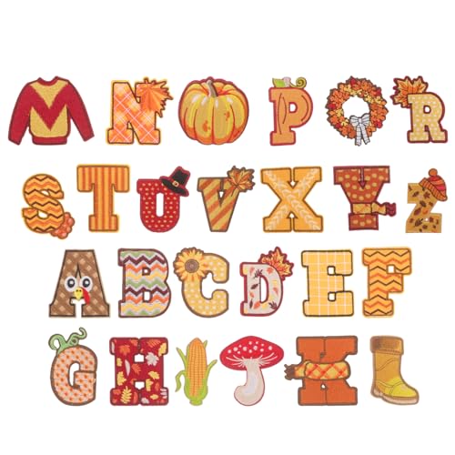 Angoily 26 Stück Buchstaben Patch Zum Aufnähen Buchstaben Kleidungsflicken Herbst Kleidungsdekorationen Bestickte Aufnäher Applikationen Kleidung Aufnäher Kleidungsflicken Angoily 26 Stück Buchstaben Patch Zum Aufnähen Buchstaben Kleidungsflicken Herbst Kleidungsdekorationen Bestickte Aufnäher Applikationen Kleidung Aufnäher Kleidungsflicken von Angoily
