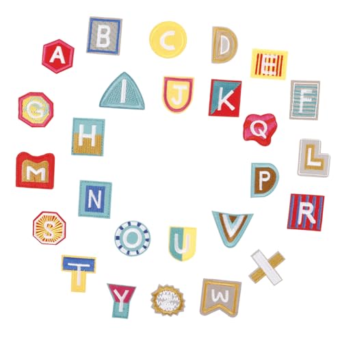 Angoily 26 Stück Bügelbilder Patches für Kleidung Aufbügler Teiliges für Diy Dekoration für Shirts Taschen Hüte und Mehr Leicht zu Verwenden und Langlebig Angoily 26 Stück Bügelbilder Patches für Kleidung Aufbügler Teiliges für Diy Dekoration für Shirts Taschen Hüte und Mehr Leicht zu Verwenden und Langlebig von Angoily