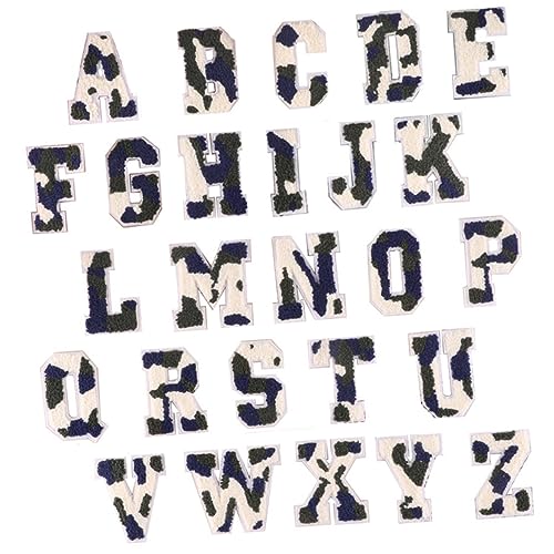 Angoily 26 Stück DIY Bestickte Patches Auf Reparaturstickerei Letterman Weiße Chenille Buchstabenflicken Mädchen Punk Patches Buchstaben Selbstklebend Lustige Alphabet Buchstaben Angoily 26 Stück DIY Bestickte Patches Auf Reparaturstickerei Letterman Weiße Chenille Buchstabenflicken Mädchen Punk Patches Buchstaben Selbstklebend Lustige Alphabet Buchstaben von Angoily