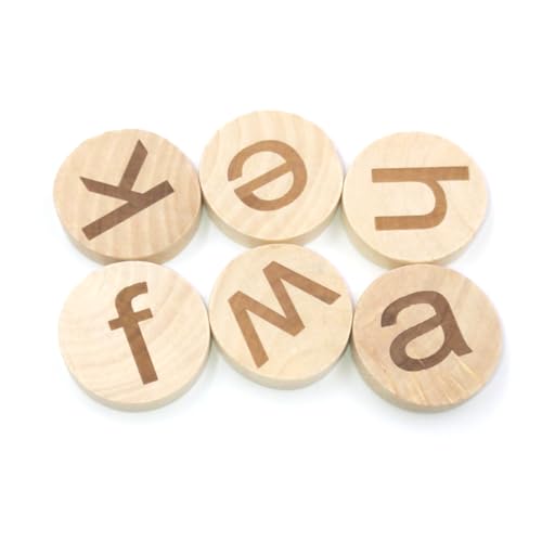 Angoily 26 Stück Runde Holzbuchstaben Teiliges für Diy Projekte Glatte Oberfläche als Pädagogisches Angoily 26 Stück Runde Holzbuchstaben Teiliges für Diy Projekte Glatte Oberfläche als Pädagogisches von Angoily