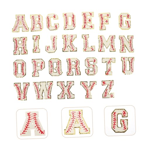 Angoily 26 Stück Teiliges Bestickte Buchstaben Patches mit Farbigem Goldrand zum Aufbügeln und Nähen Robustes DIY Alphabet für Kleidung Taschen und Kissen zum Flicken und Verzieren Angoily 26 Stück Teiliges Bestickte Buchstaben Patches mit Farbigem Goldrand zum Aufbügeln und Nähen Robustes DIY Alphabet für Kleidung Taschen und Kissen zum Flicken und Verzieren von Angoily