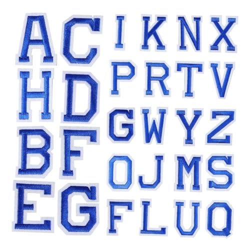 Angoily 26 Stück Teiliges Bügel Buchstaben Bestickte Eisen Aufnäher Dunkelblaue Alphabet Patches für Kleidung Jeans Rucksäcke Einfach zu Reparieren und Individuell zu Gestalten Angoily 26 Stück Teiliges Bügel Buchstaben Bestickte Eisen Aufnäher Dunkelblaue Alphabet Patches für Kleidung Jeans Rucksäcke Einfach zu Reparieren und Individuell zu Gestalten von Angoily