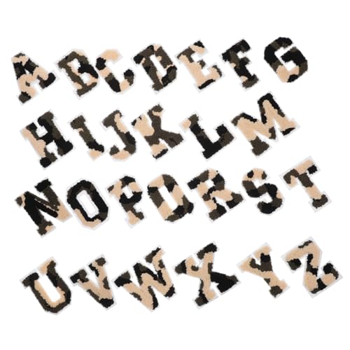 Angoily 26 Stück Teiliges Bügelflicken Alphabet Buchstaben Patches aus Strapazierfähigem Polyester Aufbügelbar Hautfreundlich für Kleidung Jeans Taschen und DIY Dekorationen Angoily 26 Stück Teiliges Bügelflicken Alphabet Buchstaben Patches aus Strapazierfähigem Polyester Aufbügelbar Hautfreundlich für Kleidung Jeans Taschen und DIY Dekorationen von Angoily