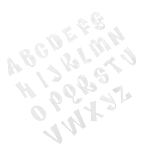 Angoily 26 Stück Teiliges Patch Gestickte Aufnäher zum Aufbügeln für Kleidung Taschen und Accessoires Diy Dekoration für Shirts Jeans Schulranzen Langlebig und Praktisch Angoily 26 Stück Teiliges Patch Gestickte Aufnäher zum Aufbügeln für Kleidung Taschen und Accessoires Diy Dekoration für Shirts Jeans Schulranzen Langlebig und Praktisch von Angoily
