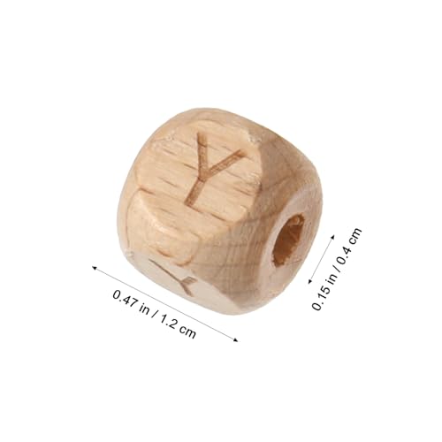 Angoily 260 Stück Buchstabenperlen aus Buchenholz Runde Abgerundete Holzbuchstabenperlen für Armbänder Halsketten DIY Schmuckherstellung Natürliche Holzperlen für Kreative Bastelprojekte Angoily 260 Stück Buchstabenperlen aus Buchenholz Runde Abgerundete Holzbuchstabenperlen für Armbänder Halsketten DIY Schmuckherstellung Natürliche Holzperlen für Kreative Bastelprojekte von Angoily