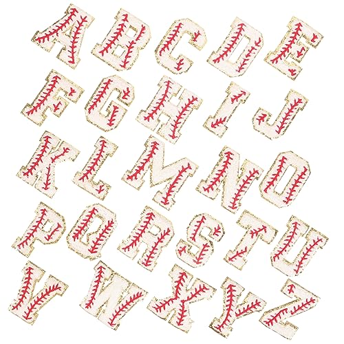 Angoily 26Stücke Stoffbuchstaben Flicken Selbstklebende Applikationen für DIY Dekoration und Reparatur von Kleidung Taschen und Mehr Langlebige Hautfreundliche Textilsticker Angoily 26Stücke Stoffbuchstaben Flicken Selbstklebende Applikationen für DIY Dekoration und Reparatur von Kleidung Taschen und Mehr Langlebige Hautfreundliche Textilsticker von Angoily