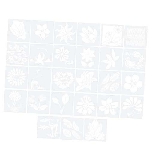 Angoily 27 Blatt Malschablonen Wiederverwendbare Schablonen Pet für DIY Projekte und Wänden für Erwachsene Angoily 27 Blatt Malschablonen Wiederverwendbare Schablonen Pet für DIY Projekte und Wänden für Erwachsene von Angoily