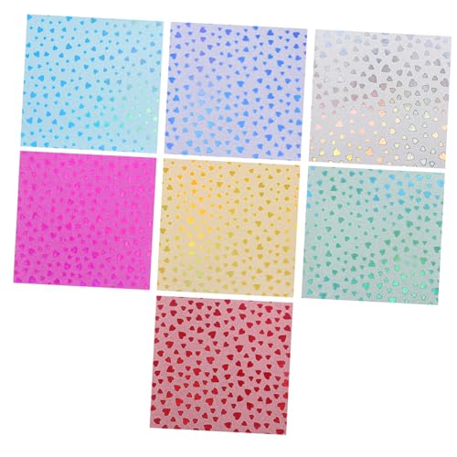Angoily 28 Stück Origami -papierschnitt Dekorativ Funkelnd Färbung Glänzender Karton Farbiges Kartonpapier Glanzpapier Für Origami-faltpapier Irisierender Papier Farbkarton Glitzerpapier von Angoily