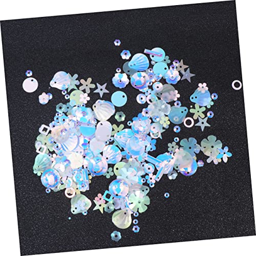 Angoily 2Er-Pack Bunte PVC Sequins für Diy Schmuckzubehör pro Packung Eisblau für Schmuckherstellung Kostüme und Bastelprojekte mit Glasperlen und Perlen für Kreative Handarbeiten Angoily 2Er-Pack Bunte PVC Sequins für Diy Schmuckzubehör pro Packung Eisblau für Schmuckherstellung Kostüme und Bastelprojekte mit Glasperlen und Perlen für Kreative Handarbeiten von Angoily
