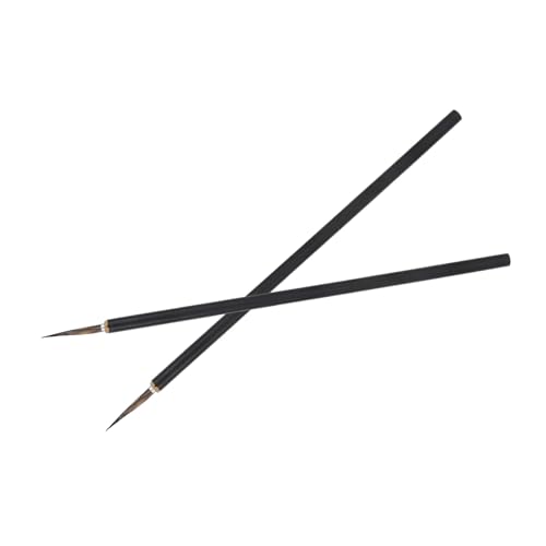 Angoily 2Er Set Keramik-Malstift Bußgeld Kalligraphie-Aquarellpinsel Eyeliner bruh Tintenstifte zum Zeichnen Pilot-Gelstifte Filzstifte Handbeschriftungsstifte Metallic Pen Hölzern Schwarz Angoily 2Er Set Keramik-Malstift Bußgeld Kalligraphie-Aquarellpinsel Eyeliner bruh Tintenstifte zum Zeichnen Pilot-Gelstifte Filzstifte Handbeschriftungsstifte Metallic Pen Hölzern Schwarz von Angoily