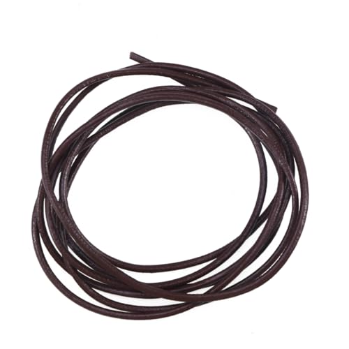 Angoily 2M Rindsleder Schnur Durchmesser DIY Schmuck Faden für Armbänder und Fußkettchen Stark und Langlebig für Bastelprojekte Angoily 2M Rindsleder Schnur Durchmesser DIY Schmuck Faden für Armbänder und Fußkettchen Stark und Langlebig für Bastelprojekte von Angoily