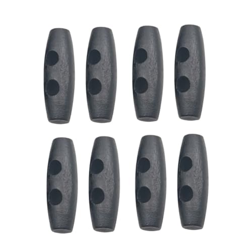 Angoily 2Packung Holzknöpfe Schwarz Dekorative Knöpfe Für Handarbeit Und DIY Projekte Basteln Um Ihren Mantel Zu Gestalten von Angoily