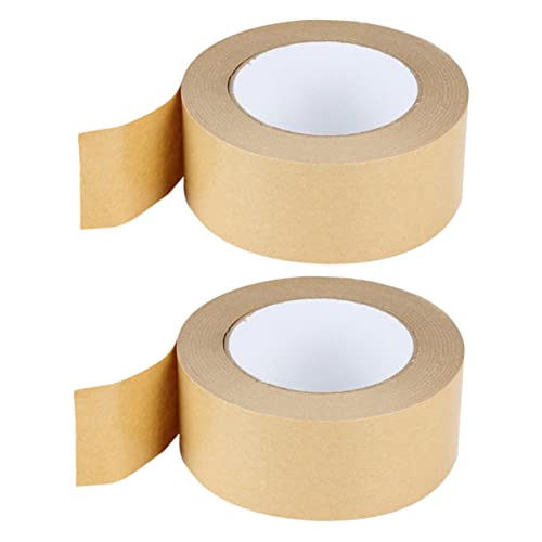 Angoily 2Rollen Hochwertiges Kraftpapier Klebeband für Verpackungen und Reißfest für Bastelarbeiten und Heimwerker Projekte Angoily 2Rollen Hochwertiges Kraftpapier Klebeband für Verpackungen und Reißfest für Bastelarbeiten und Heimwerker Projekte von Angoily