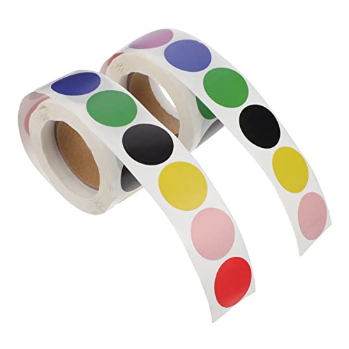Angoily 2Rollen Punktaufkleber Je Praktische Für Geschenkverpackungen Selbstklebend Vielseitig Verwendbar Dichtungsaufkleber Für Schule Angoily 2Rollen Punktaufkleber Je Praktische Für Geschenkverpackungen Selbstklebend Vielseitig Verwendbar Dichtungsaufkleber Für Schule von Angoily