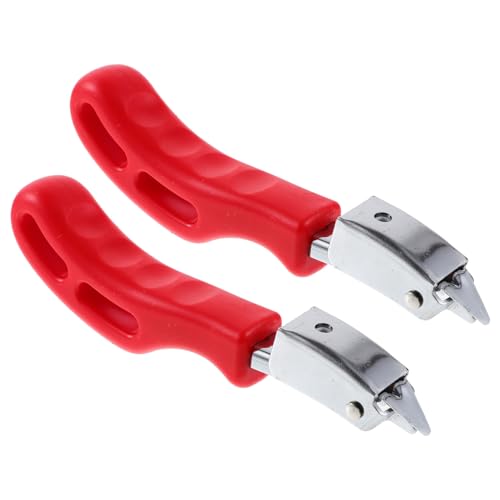 Angoily 2Stücke Hochleistungs Heftklammerentferner aus Metall Ergonomischer Tacker Abzieher für Müheloses Entfernen von Heftklammern für Möbel Böden und Polsterarbeiten Angoily 2Stücke Hochleistungs Heftklammerentferner aus Metall Ergonomischer Tacker Abzieher für Müheloses Entfernen von Heftklammern für Möbel Böden und Polsterarbeiten von Angoily