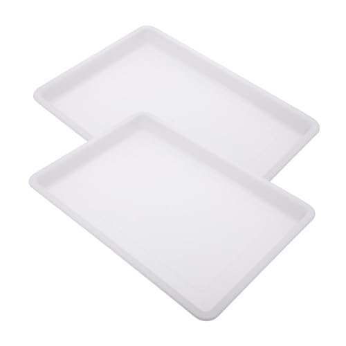 Angoily 2Stücke Pigment Speicherfächer Kunststoff Malerei Tablett für DIY Kunstprojekte Leicht zu Reinigen und für Schulmalerei und Kreativarbeit Angoily 2Stücke Pigment Speicherfächer Kunststoff Malerei Tablett für DIY Kunstprojekte Leicht zu Reinigen und für Schulmalerei und Kreativarbeit von Angoily