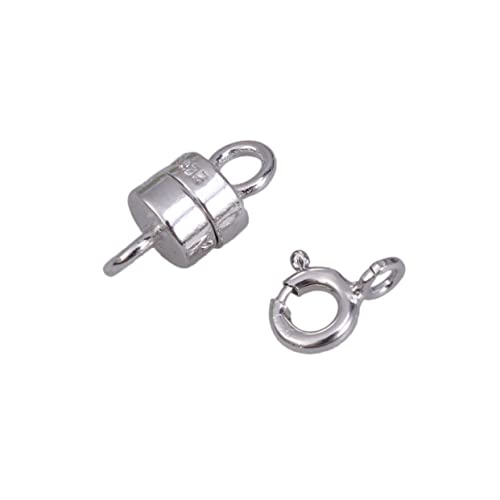 Angoily 2Stücke Schmuckverschlüsse mit Magnetverschluss und Federringverschluss für DIY Armbänder und Fußkettchen Langlebig Angoily 2Stücke Schmuckverschlüsse mit Magnetverschluss und Federringverschluss für DIY Armbänder und Fußkettchen Langlebig von Angoily