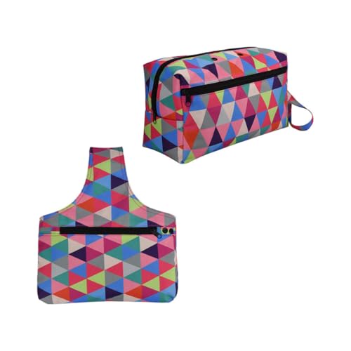 Angoily 2Stücke Wollgarn Aufbewahrungstaschen Stilvolle Nähwerkzeugtasche für Strick und Häkelbedarf für DIY Projekte und Bastelarbeiten von Angoily