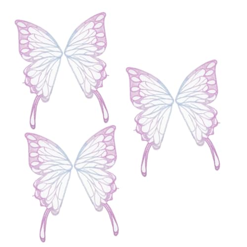 Angoily 3 Paare Schmetterling Gestickter Aufnäher Rosa Schmetterlingsdekorationen Fälschung Flecken Schmetterling Dekorationen Schmetterlinge Handgefertigt Patch Stickerei Polyestergarn Angoily 3 Paare Schmetterling Gestickter Aufnäher Rosa Schmetterlingsdekorationen Fälschung Flecken Schmetterling Dekorationen Schmetterlinge Handgefertigt Patch Stickerei Polyestergarn von Angoily