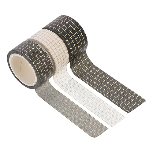 Angoily 3 Rollen Dekorative Washi Tapes Klebeband für Scrapbooking DIY Handwerk Planner Farbige Designs mit Goldfolie für Kreative Projekte Angoily 3 Rollen Dekorative Washi Tapes Klebeband für Scrapbooking DIY Handwerk Planner Farbige Designs mit Goldfolie für Kreative Projekte von Angoily