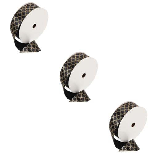 Angoily 3 Rollen Dekoratives Polyesterband für Diy Bastelarbeiten Wellenförmiges Geschenkband Hochzeiten Partys und Geschenkverpackungen Vielseitig Einsetzbar Strapazierfähig Einfach Angoily 3 Rollen Dekoratives Polyesterband für Diy Bastelarbeiten Wellenförmiges Geschenkband Hochzeiten Partys und Geschenkverpackungen Vielseitig Einsetzbar Strapazierfähig Einfach von Angoily