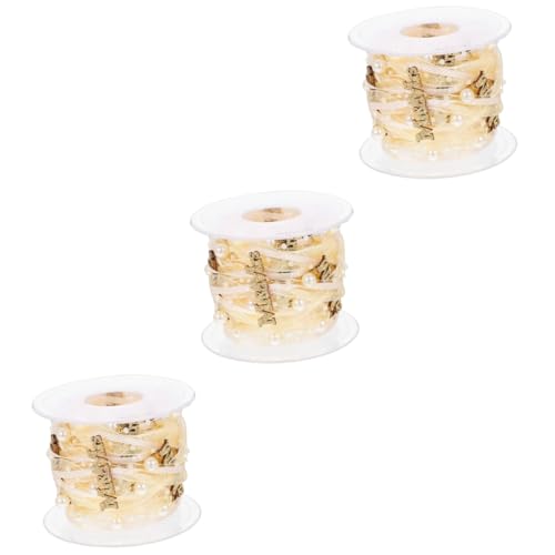 Angoily 3 Rollen Hochzeitsdekorationsband Wickelband Wünschen Party Satinbänder Stoffbänder Dekorativ Burgund Dusche Herstellung Dekorationen Groß Bogen Braut- Hutband Golden Polyester Angoily 3 Rollen Hochzeitsdekorationsband Wickelband Wünschen Party Satinbänder Stoffbänder Dekorativ Burgund Dusche Herstellung Dekorationen Groß Bogen Braut- Hutband Golden Polyester von Angoily