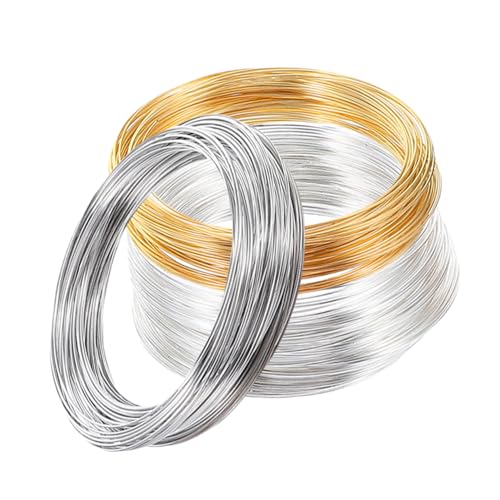 Angoily 3 Rollen Memory Wire Schmuckdraht Flexibel Biegsam für DIY Armband Halskette Ohrring Schmuckherstellung Basteldraht Zubehör Ringe Weißgold Silberfarben Angoily 3 Rollen Memory Wire Schmuckdraht Flexibel Biegsam für DIY Armband Halskette Ohrring Schmuckherstellung Basteldraht Zubehör Ringe Weißgold Silberfarben von Angoily