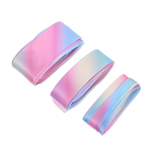 Angoily 3 Rollen Pack Geschenkband Polyester Dekoratives Band für Diy Projekte Blumenverpackungen und Schleifen Hochwertige Verarbeitung Strapazierfähig und Vielseitig Einsetzbar Angoily 3 Rollen Pack Geschenkband Polyester Dekoratives Band für Diy Projekte Blumenverpackungen und Schleifen Hochwertige Verarbeitung Strapazierfähig und Vielseitig Einsetzbar von Angoily