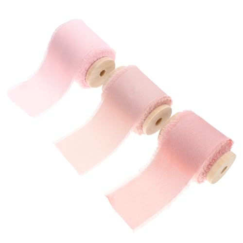 Angoily 3 Rollen Satin Stoffstreifen Mit Handgerissenen Kanten Luftschlangen Orangefarbenes Band Blumensträuße Band Zum Verpacken Elegantes Geschenkband Sackleinenfransen Angoily 3 Rollen Satin Stoffstreifen Mit Handgerissenen Kanten Luftschlangen Orangefarbenes Band Blumensträuße Band Zum Verpacken Elegantes Geschenkband Sackleinenfransen von Angoily
