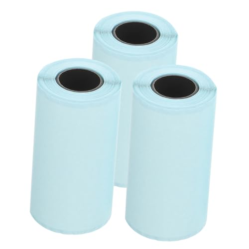 Angoily 3 Rollen Selbstklebende Thermoetiketten Weiß Blanko Aufkleber Für Thermodrucker Portable Abziehbare Korrekturfolien Für Büro Versand Und Adressierung Angoily 3 Rollen Selbstklebende Thermoetiketten Weiß Blanko Aufkleber Für Thermodrucker Portable Abziehbare Korrekturfolien Für Büro Versand Und Adressierung von Angoily