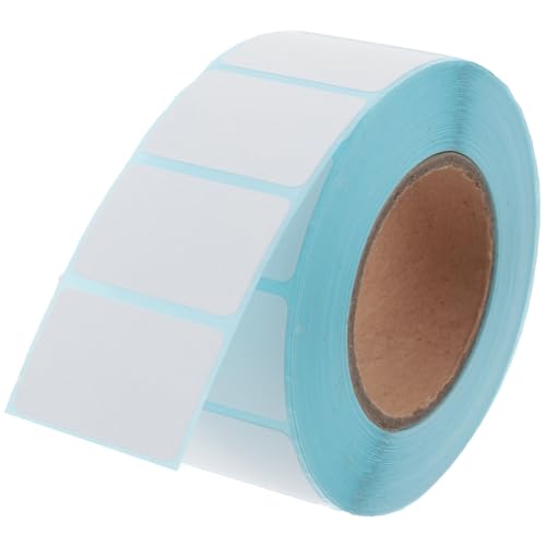 Angoily 3 Rollen Selbstklebende Versandetiketten Thermal Labels für Adressaufkleber Preisauszeichnung und Versand pro für Büro und Versand von Angoily