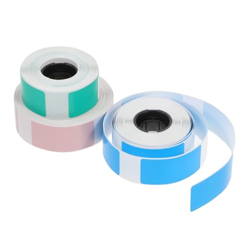 Angoily 3 Rollen Thermopapier Etiketten Selbstklebend Wasser und Ölresistent für Versand Lager Produktkennzeichnung Kleine Unternehmen Label Aufkleber von Angoily