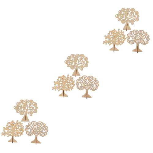 Angoily 3 Sätze Baumförmige Holz Ausschnitte Diy Holzbaum Verzierungen Naturholz Schnittmuster Für Bastelideen Für Wohnraumgestaltung Und Garten Dekoration 3 Stücke * 3 Angoily 3 Sätze Baumförmige Holz Ausschnitte Diy Holzbaum Verzierungen Naturholz Schnittmuster Für Bastelideen Für Wohnraumgestaltung Und Garten Dekoration 3 Stücke * 3 von Angoily