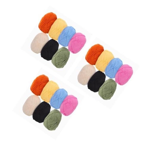 Angoily 3 Sätze Baumwollgarn Vier Farben Für Handarbeit Stricken Und Häkeln Für Pullover Schals Und Projekte Zuhause Und Bastelgeschäfte 7 Stücke * 3 Angoily 3 Sätze Baumwollgarn Vier Farben Für Handarbeit Stricken Und Häkeln Für Pullover Schals Und Projekte Zuhause Und Bastelgeschäfte 7 Stücke * 3 von Angoily