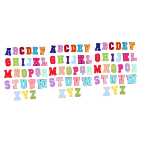 Angoily 3 Sätze Buchstaben Applikationen Teiliges Gestickte Aufnäher Für Kleidung Hüte Taschen Für Diy Bastelprojekte Leicht Anzubringen Modisches Design Vielseitig Einsetzbar 26 Stück * 3 Angoily 3 Sätze Buchstaben Applikationen Teiliges Gestickte Aufnäher Für Kleidung Hüte Taschen Für Diy Bastelprojekte Leicht Anzubringen Modisches Design Vielseitig Einsetzbar 26 Stück * 3 von Angoily