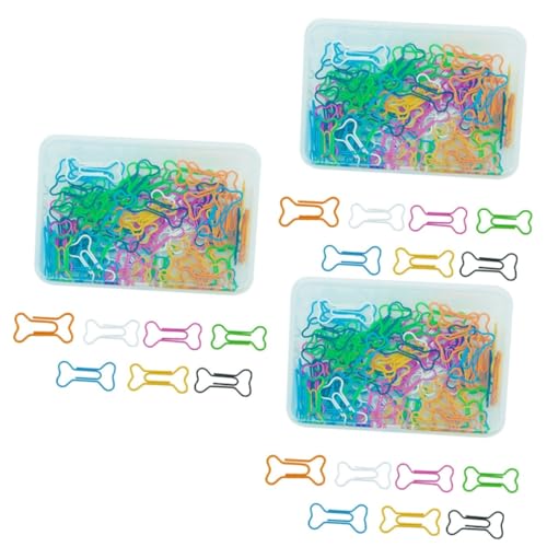 Angoily 3 Sätze Bunte Knochenpapierklammer Mini Schicke Büroklammern Rosa Stichworte Entzückende Papierklammern Farbe Skelett Papierclip Büroprodukte Metall 100 Stück * 3 Angoily 3 Sätze Bunte Knochenpapierklammer Mini Schicke Büroklammern Rosa Stichworte Entzückende Papierklammern Farbe Skelett Papierclip Büroprodukte Metall 100 Stück * 3 von Angoily