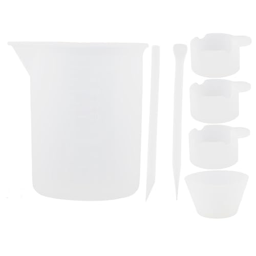 Angoily 3 Sätze DIY Messbecher Set für Epoxidharz Teiliges Kit mit Rührstab Skalenbecher und Mischwerkzeugen für Kunsthandwerk Einfach zu Verwenden für Anfänger und Profis Angoily 3 Sätze DIY Messbecher Set für Epoxidharz Teiliges Kit mit Rührstab Skalenbecher und Mischwerkzeugen für Kunsthandwerk Einfach zu Verwenden für Anfänger und Profis von Angoily