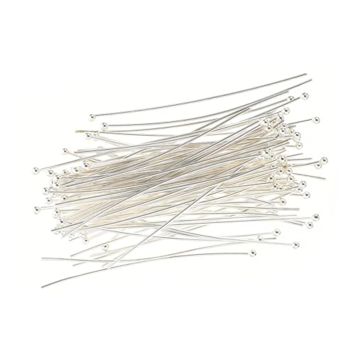 Angoily 3 Sätze DIY Schmuckzubehör Runde Kopfstifte Kupfer Für Schmuckherstellung Für Armbänder Und Perlenarbeiten Langlebig Und Flexibel 200 Stück * 3 von Angoily