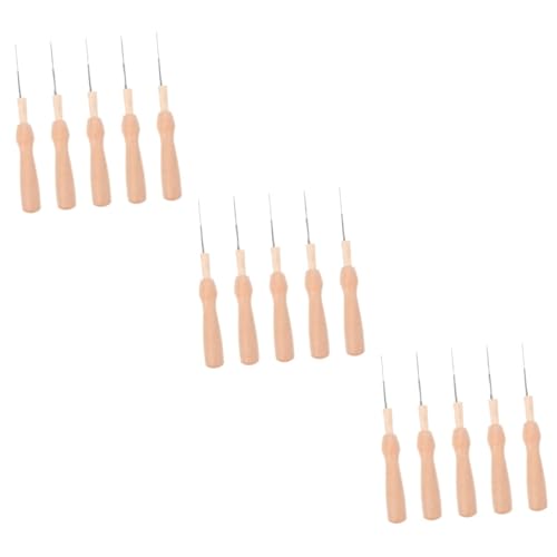Angoily 3 Sätze Diy Filznadeln Mit Ergonomischem Holzgriff Leicht Und Langlebig Für Anfänger Und Projekte Für Effektives Trockenfilzen Und Handarbeiten 5 Stücke * 3 Angoily 3 Sätze Diy Filznadeln Mit Ergonomischem Holzgriff Leicht Und Langlebig Für Anfänger Und Projekte Für Effektives Trockenfilzen Und Handarbeiten 5 Stücke * 3 von Angoily