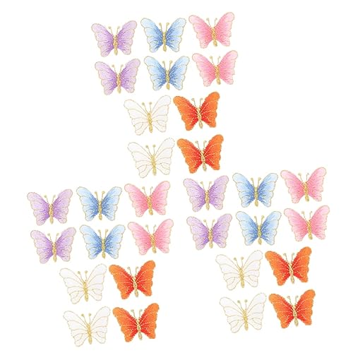 Angoily 3 Sätze Diy Schmetterlings Bügelflicken Applikationen Für Kleidung Reparatur Und Dekoration Farben Orange Weiß Himmelblau Lila Für Jeans Shirts Und Taschen 10 Stück * 3 Angoily 3 Sätze Diy Schmetterlings Bügelflicken Applikationen Für Kleidung Reparatur Und Dekoration Farben Orange Weiß Himmelblau Lila Für Jeans Shirts Und Taschen 10 Stück * 3 von Angoily