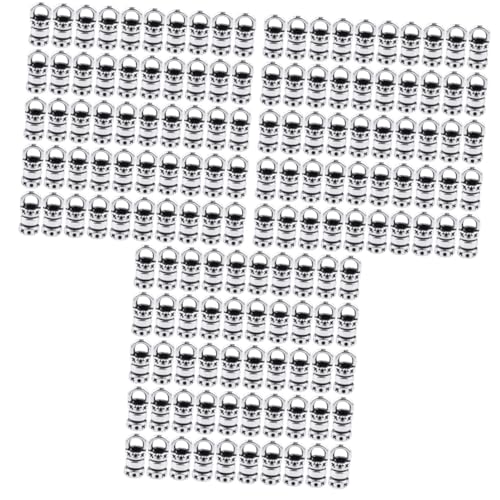 Angoily 3 Sätze Diy Schmuckverschluss Legierung Verbindungselemente Für Armbänder Robuste Lederband Schnallen Antik Silber Für Bastelprojekte Und Schmuckherstellung 100 Stücke * 3 Angoily 3 Sätze Diy Schmuckverschluss Legierung Verbindungselemente Für Armbänder Robuste Lederband Schnallen Antik Silber Für Bastelprojekte Und Schmuckherstellung 100 Stücke * 3 von Angoily
