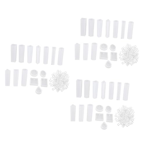 Angoily 3 Sätze Diy Silikon Schmuck Formen Set Zubehör für Anhänger Ohrringe und Schlüsselanhänger Flexibel und Langlebig für Kreative Bastelprojekte Angoily 3 Sätze Diy Silikon Schmuck Formen Set Zubehör für Anhänger Ohrringe und Schlüsselanhänger Flexibel und Langlebig für Kreative Bastelprojekte von Angoily
