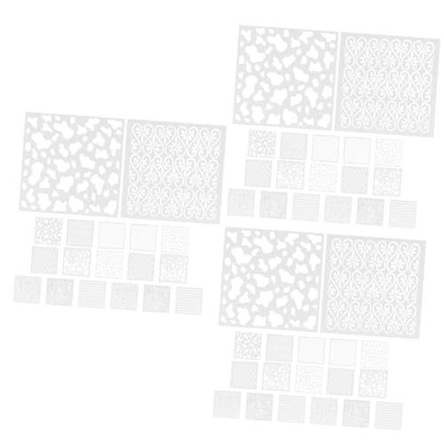 Angoily 3 Sätze Doodle-zeichnungsvorlage Bausatz Malschablonen Für Wände Zeichenschablonen Für Wiederverwendbar Zeichnen Malen Sprühen Schablone Malvorlagen Das Haustier Weiß 18 Stück * 3 Angoily 3 Sätze Doodle-zeichnungsvorlage Bausatz Malschablonen Für Wände Zeichenschablonen Für Wiederverwendbar Zeichnen Malen Sprühen Schablone Malvorlagen Das Haustier Weiß 18 Stück * 3 von Angoily