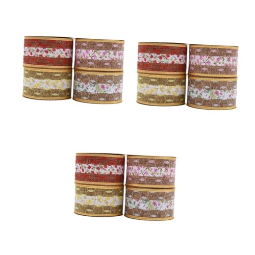 Angoily 3 Sätze Doppel Layer Braided Polyester Ribbon Mischfarben Yards Für Diy Verpackungen Hochzeitsdekor Schmuckherstellung Und Bastelprojekte 4 Rollen * 3 Angoily 3 Sätze Doppel Layer Braided Polyester Ribbon Mischfarben Yards Für Diy Verpackungen Hochzeitsdekor Schmuckherstellung Und Bastelprojekte 4 Rollen * 3 von Angoily