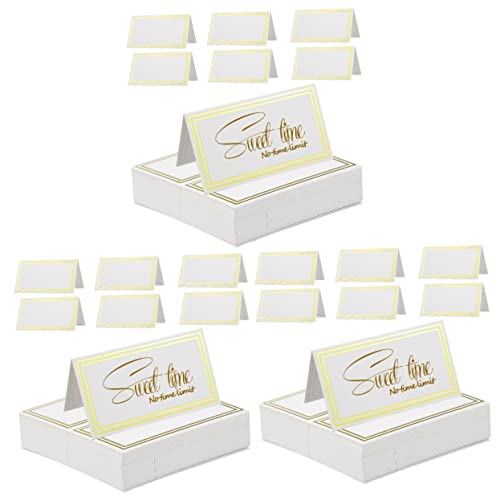 Angoily 3 Sätze Elegante Tischkarten Mit Bronziertem Design Platzkarten Für Hochzeiten Und Dinner Hochwertige Beschreibbare Karten Aus Dickem 60 Stück * 3 Angoily 3 Sätze Elegante Tischkarten Mit Bronziertem Design Platzkarten Für Hochzeiten Und Dinner Hochwertige Beschreibbare Karten Aus Dickem 60 Stück * 3 von Angoily